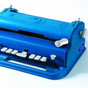 Máquina de escrever em Braille